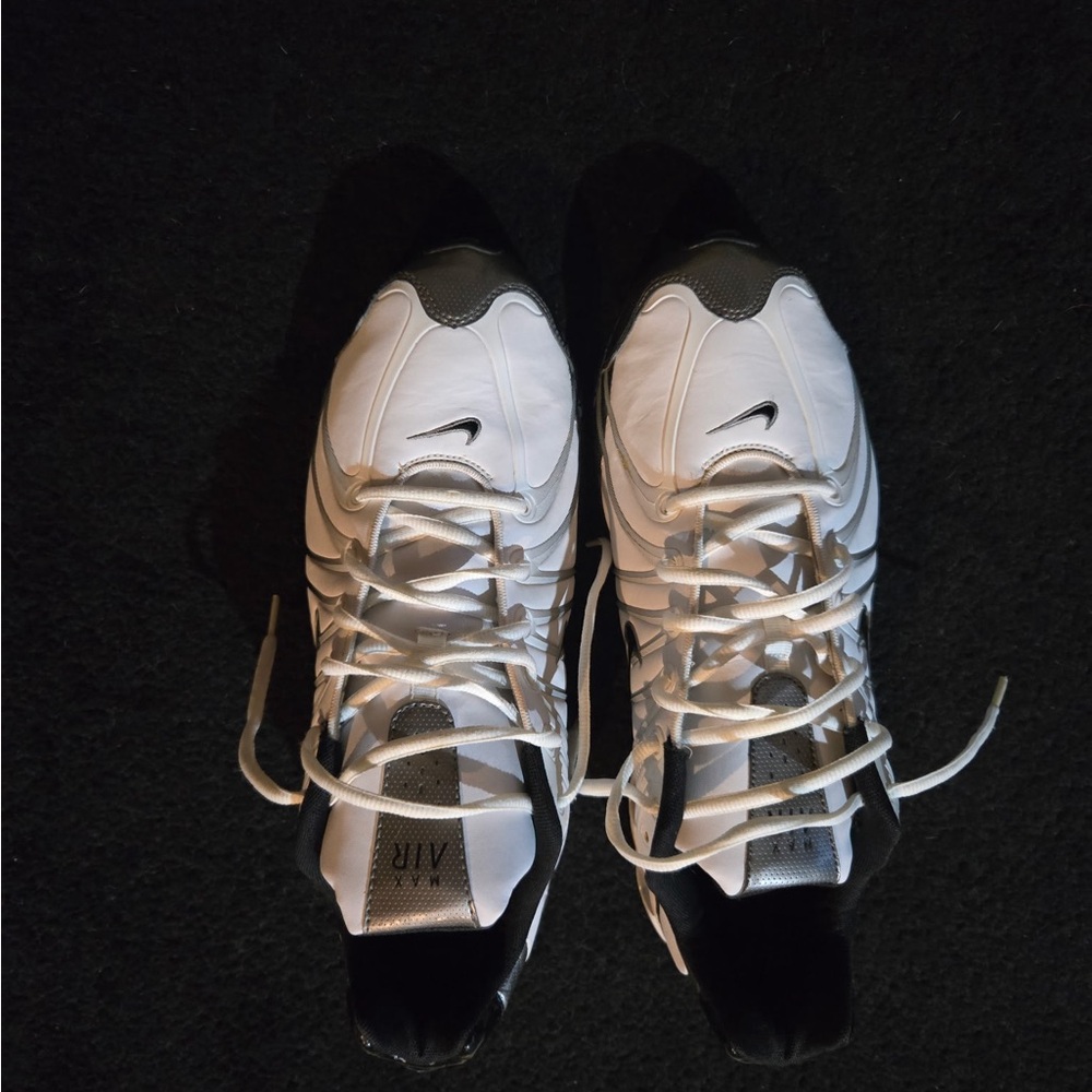 Nike Air White and Black Athletic Shoes